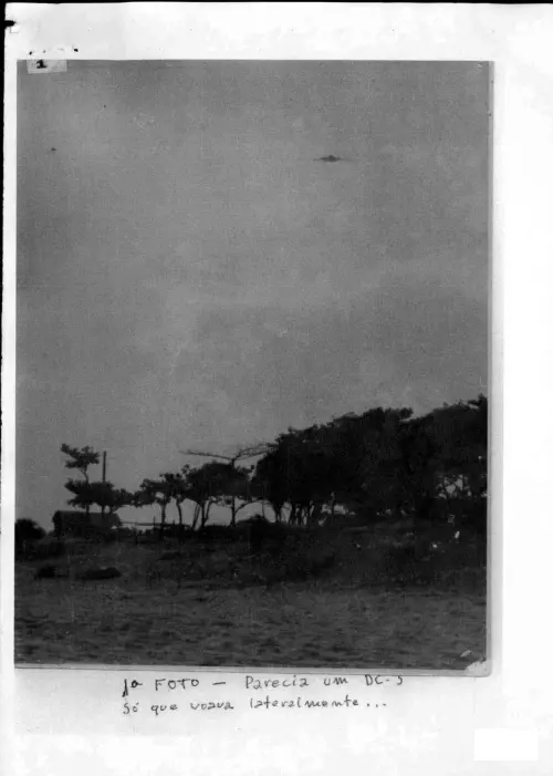 First page of BrazilianUFOFiles - Caso Barra da Tijuca 1952 ENVELOPE 01 CONTEUDO