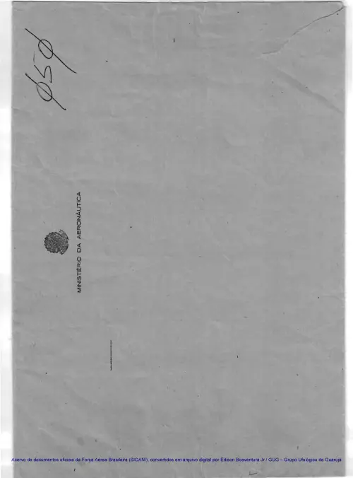 First page of BrazilianUFOFiles - CASO SIOANI 50 Caso SIOANI 050