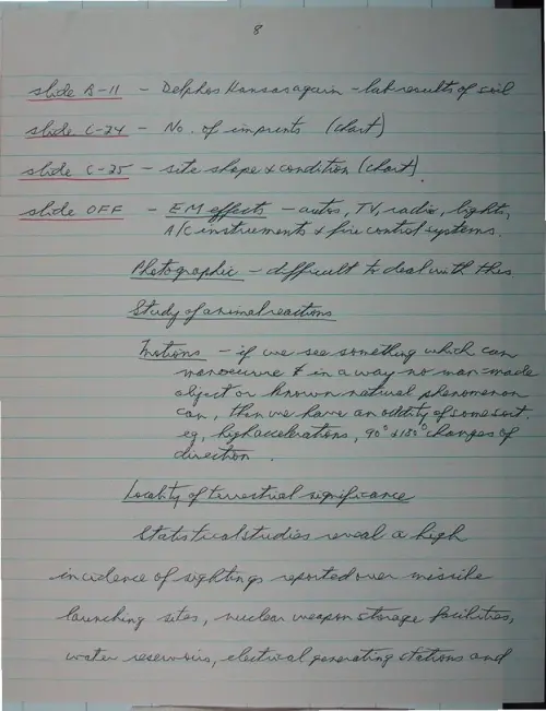 First page of Wilbert Smith Archives Files Box 1130 03 1130-03-p008
