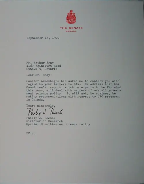 First page of Wilbert Smith Archives Files Box 1130 11 1130-11-p043