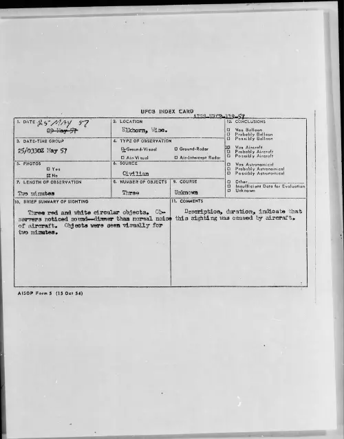 First page of 1957.05 - 6790142 - Elkhorn, Wisc