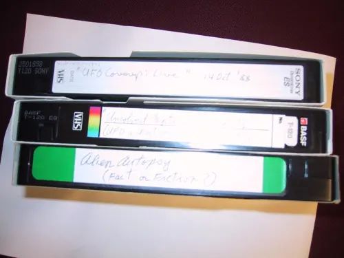First page of Wilbert Smith Archives Files Audio Video 3