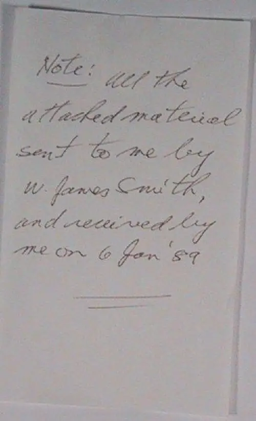 First page of Wilbert Smith Archives Files Box 1131 02 1131-02-p001