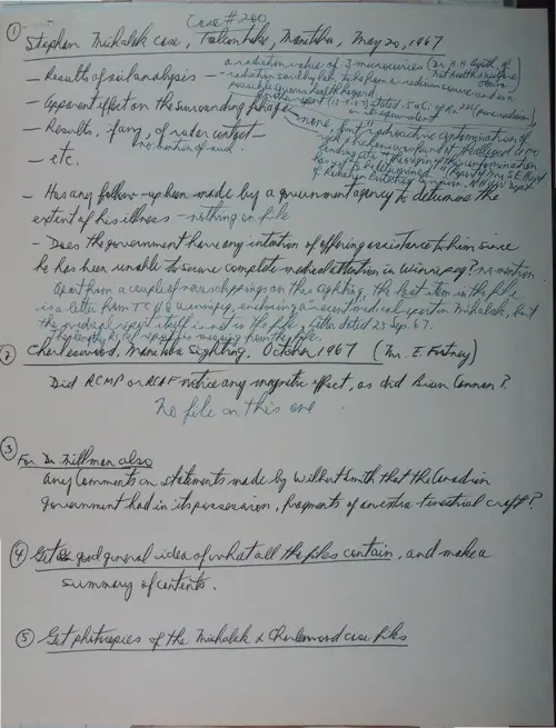 First page of Wilbert Smith Archives Files Box 1130 09 1130-09-p044