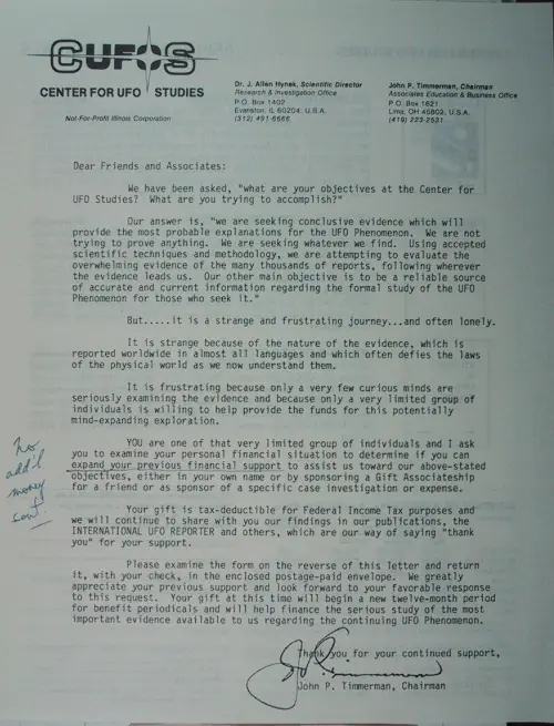 First page of Wilbert Smith Archives Files Box 1130 10 1130-10-p038