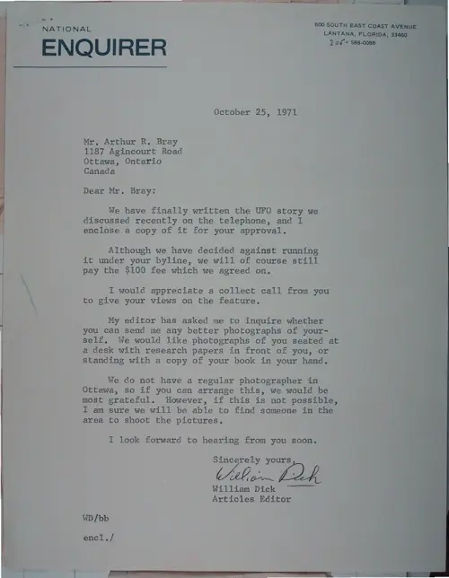 First page of Wilbert Smith Archives Files Box 1131 07 1131-07-p026
