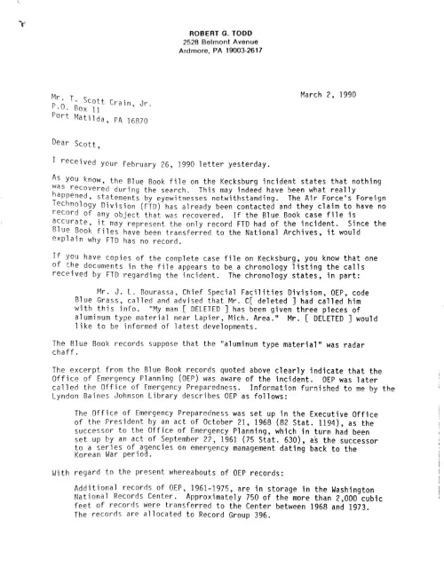 First page of Robert Todd 2