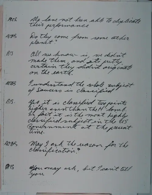 First page of Wilbert Smith Archives Files Box 1131 10 1131-10-p061