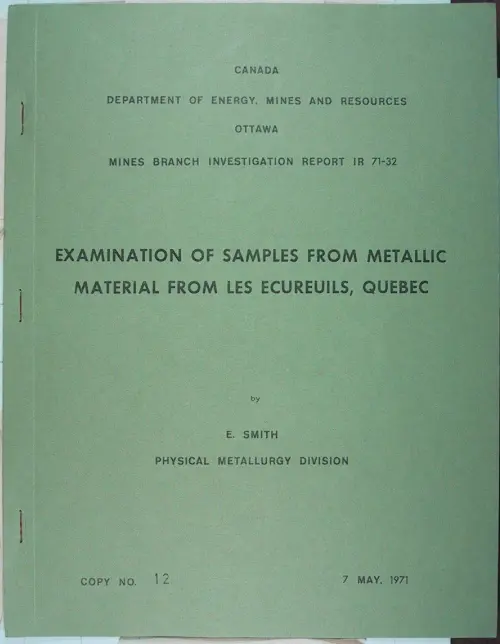 First page of Wilbert Smith Archives Files Box 1131 19 1131-19-p064