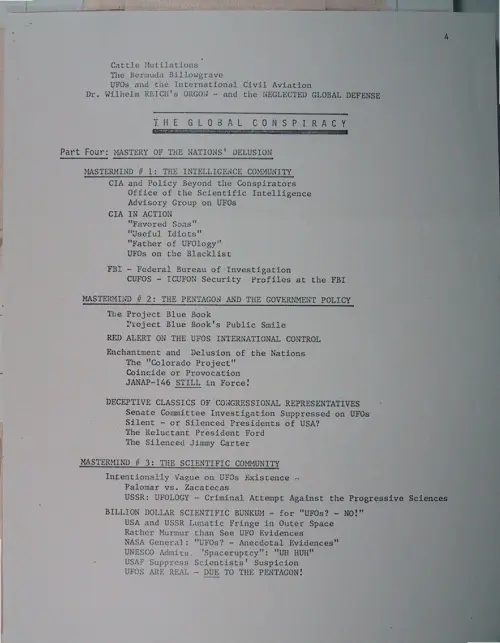 First page of Wilbert Smith Archives Files Box 1130 21 1130-21-p131