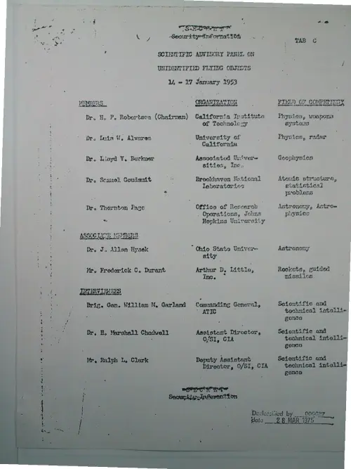 First page of Wilbert Smith Archives Files Box 1136 09 1136-09-p077