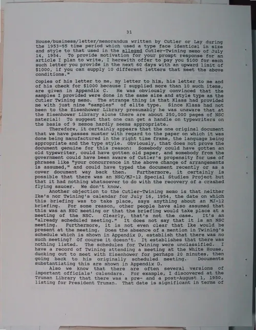 First page of Wilbert Smith Archives Files Box 1131 03 1131-03-p076