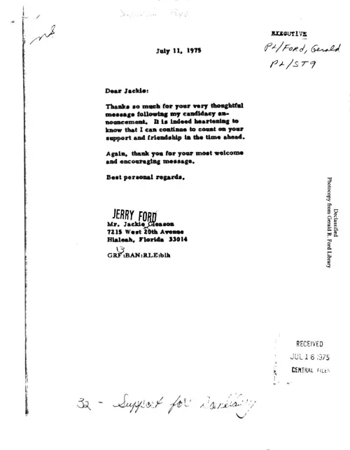 First page of Ford Gleason
