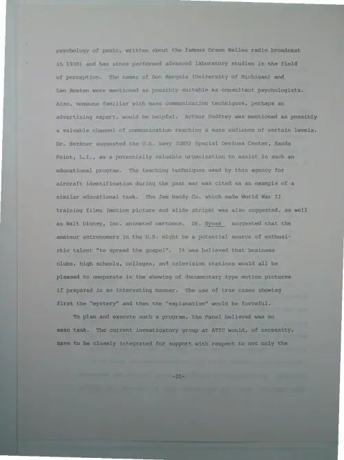 First page of Wilbert Smith Archives Files Box 1136 09 1136-09-p026