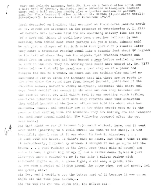 First page of Natl Enquirer Lehmann Interview