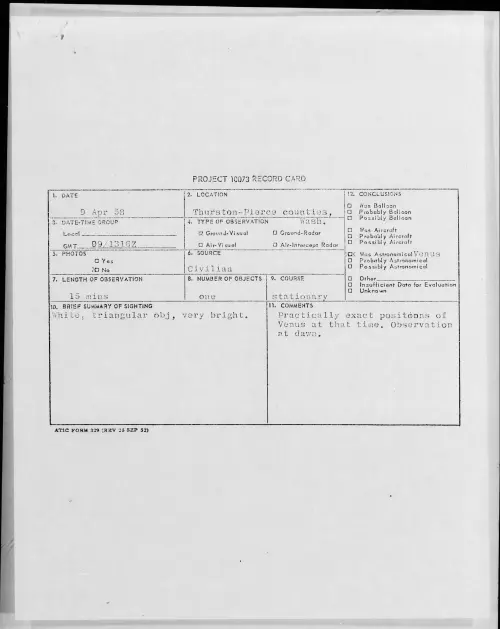 First page of 1958.04 - 6966947 - Thurston-Pierce counties, Wash