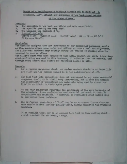First page of Wilbert Smith Archives Files Box 1131 19 1131-19-p205