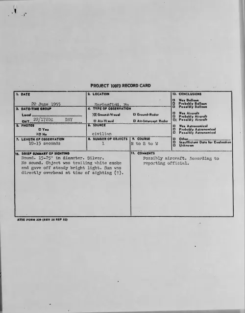 First page of 1955.06 - 6966968 - Springfield, Mo