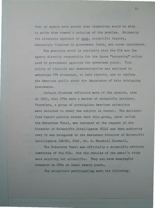 First page of Wilbert Smith Archives Files Box 1136 09 1136-09-p041