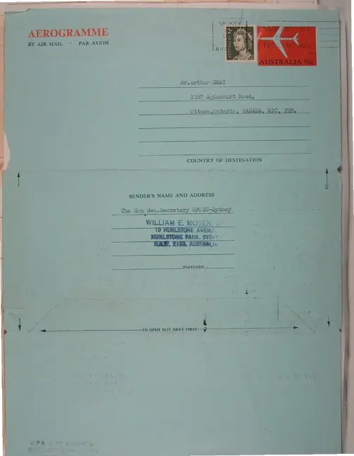 First page of Wilbert Smith Archives Files Box 1131 04 1131-04-p014