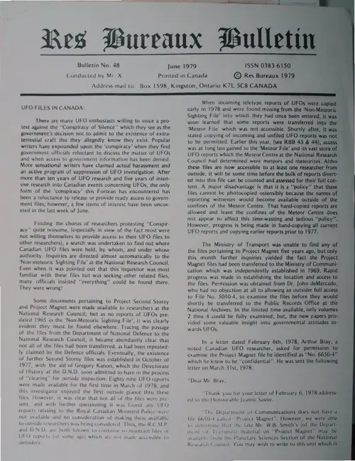 First page of Wilbert Smith Archives Files Box 1130 18 1130-18-p022