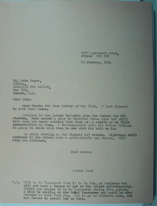 First page of Wilbert Smith Archives Files Box 1130 10 1130-10-p163
