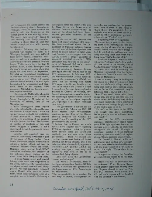 First page of Wilbert Smith Archives Files Box 1130 18 1130-18-p067