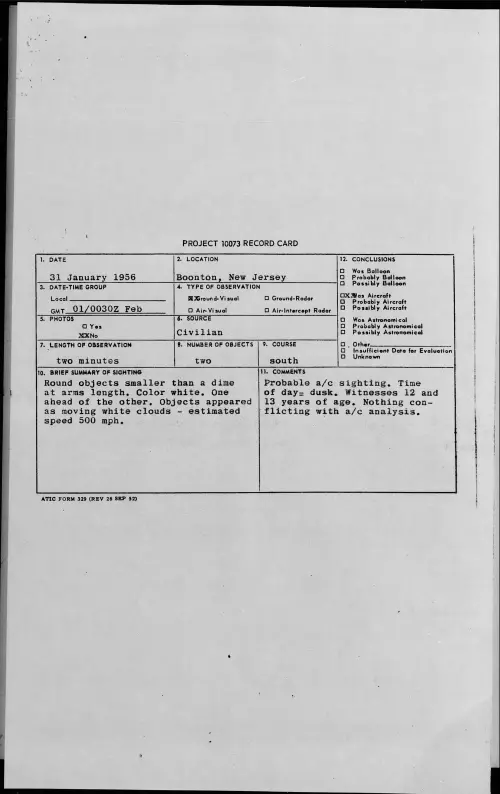 First page of 1956.01 - 7340416 - Boonton, New Jersey