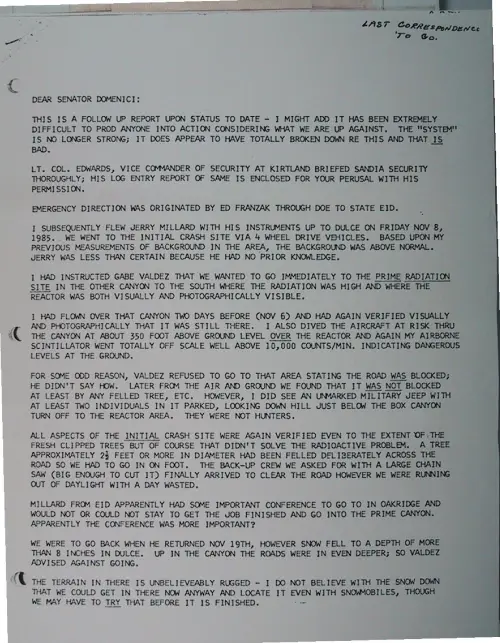 First page of Wilbert Smith Archives Files Box 1131 02 1131-02-p019