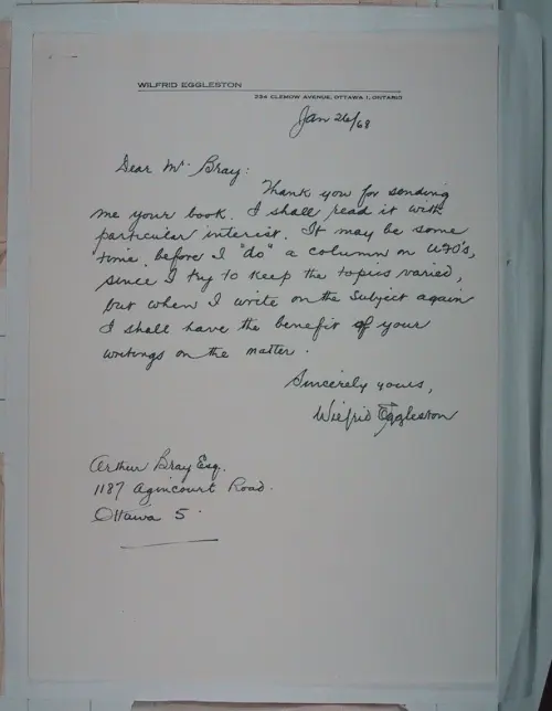 First page of Wilbert Smith Archives Files Box 1131 07 1131-07-p047