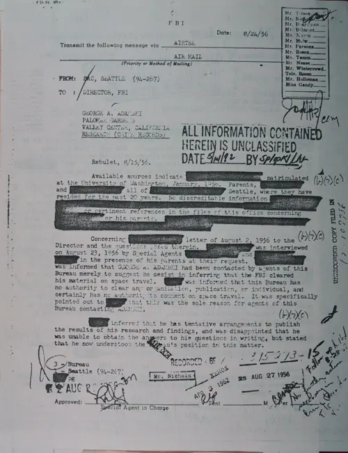 First page of Wilbert Smith Archives Files Box 1130 04 1130-04-p047
