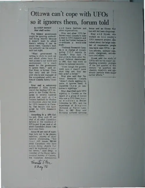 First page of Wilbert Smith Archives Files Box 1130 18 1130-18-p060