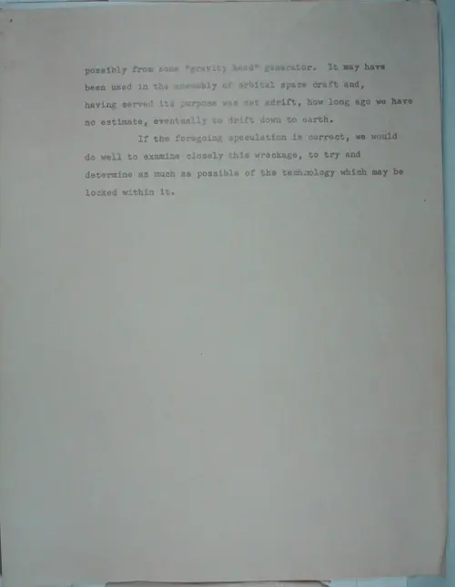First page of Wilbert Smith Archives Files Box 1131 19 1131-19-p291