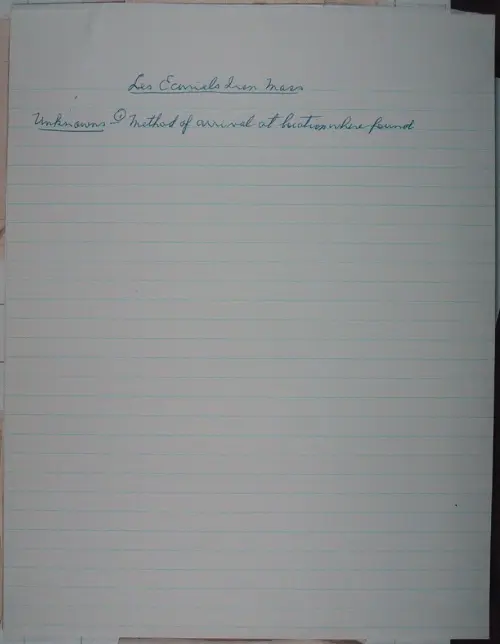 First page of Wilbert Smith Archives Files Box 1131 19 1131-19-p043