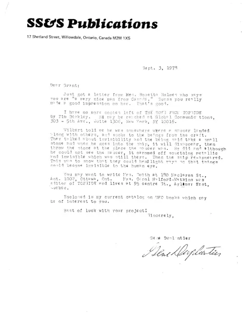 First page of Canada AFFA