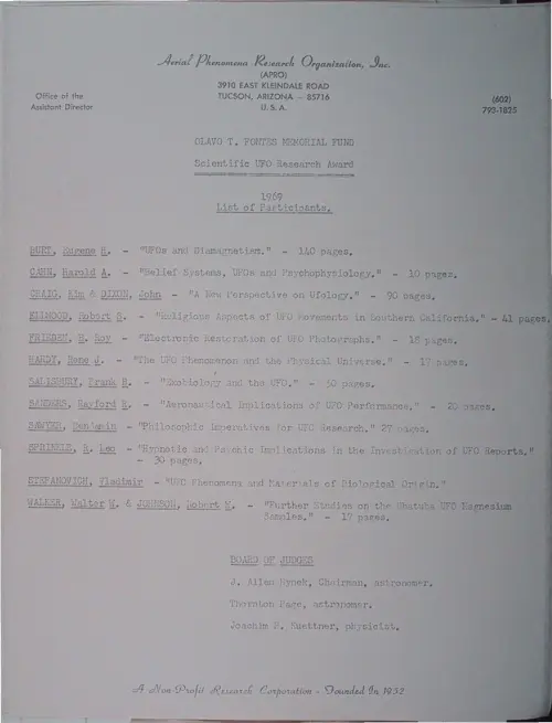 First page of Wilbert Smith Archives Files Box 1130 05 1130-05-p049