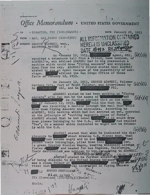First page of Wilbert Smith Archives Files Box 1130 04 1130-04-p018