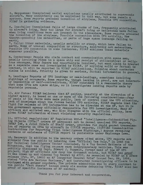 First page of Wilbert Smith Archives Files Box 1131 08 1131-08-p033