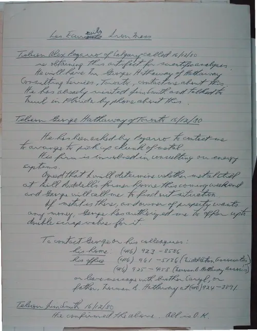 First page of Wilbert Smith Archives Files Box 1131 19 1131-19-p011