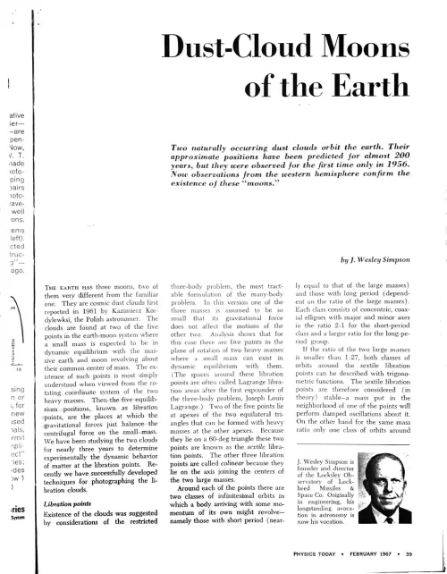 First page of Eisenhower Satellites 3