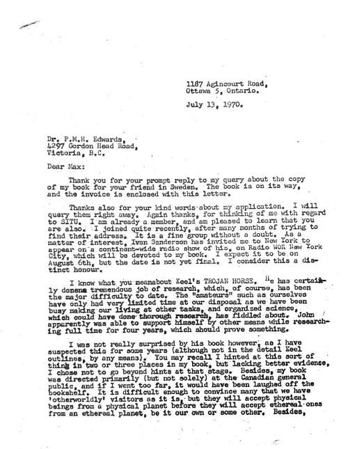 First page of Canada Arthur Bray files 1
