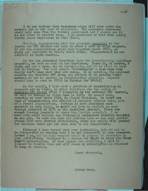 First page of Wilbert Smith Archives Files Box 1131 16 1131-16-p009