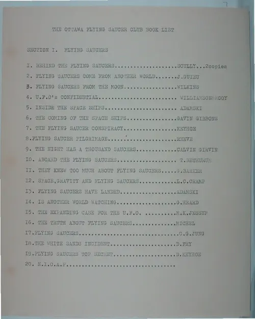 First page of Wilbert Smith Archives Files Box 1131 09 1131-09-p007