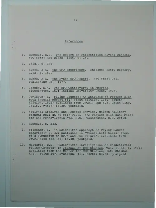 First page of Wilbert Smith Archives Files Box 1136 05 1136-05-p135