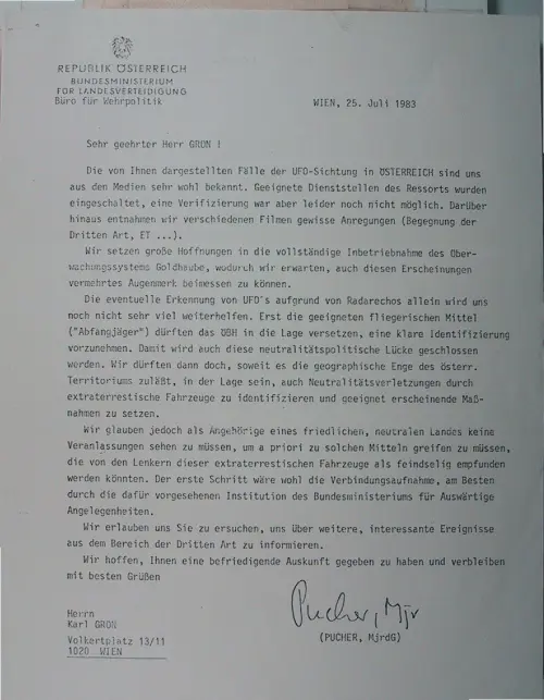 First page of Wilbert Smith Archives Files Box 1130 21 1130-21-p243