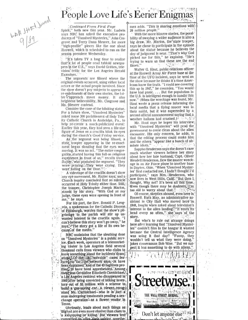 First page of Bill Moore Bill Moore File 3
