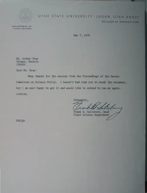First page of Wilbert Smith Archives Files Box 1130 11 1130-11-p048