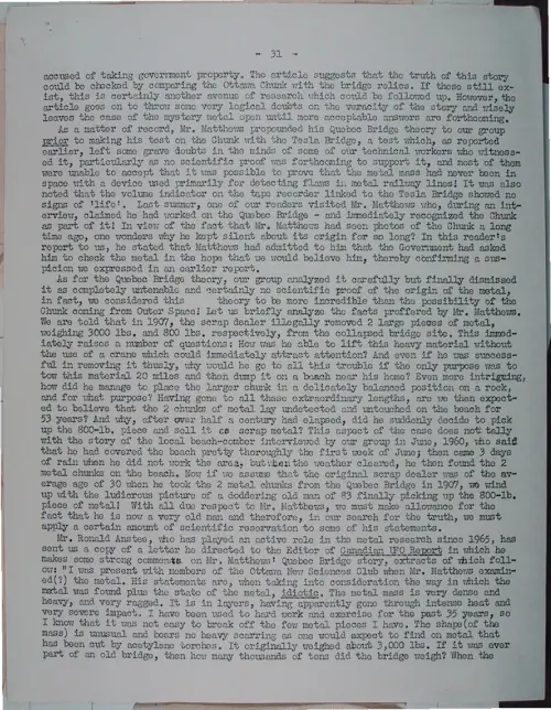 First page of Wilbert Smith Archives Files Box 1131 19 1131-19-p089