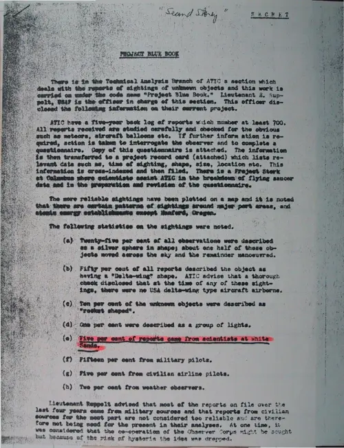 First page of Wilbert Smith Archives Files Box 1130 03 1130-03-p032