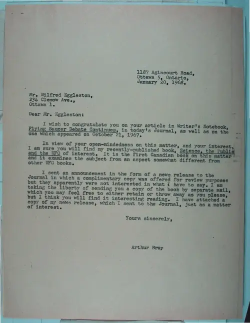 First page of Wilbert Smith Archives Files Box 1131 07 1131-07-p048